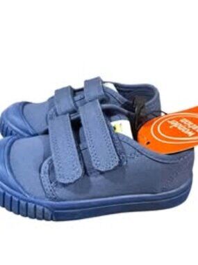 Blue Velcro Baby Shoes Size 8